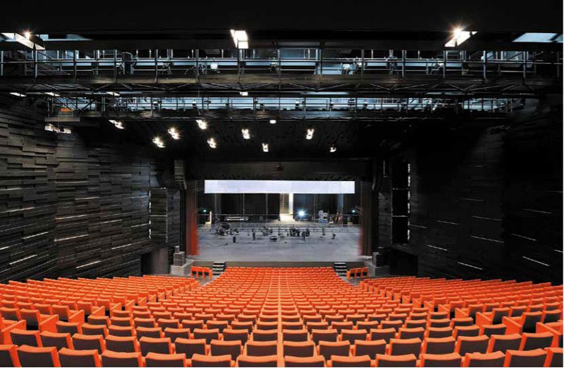 6. Les Cordeliers à Albi - Parterre haut de la grande salle - Photo © Patrice Morel