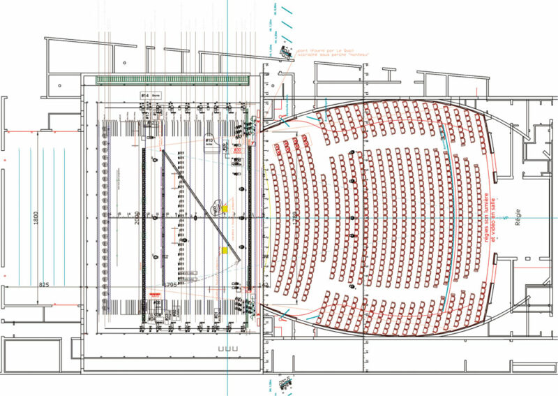 Plan de masse – Document © Jean Bellorini