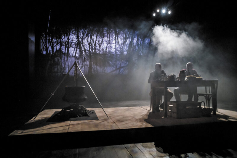 Avec l'animal - Photo © Pierre Nydegger